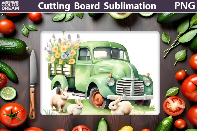 Spring Cutting Board | Kitchen Cutting Board example image 1