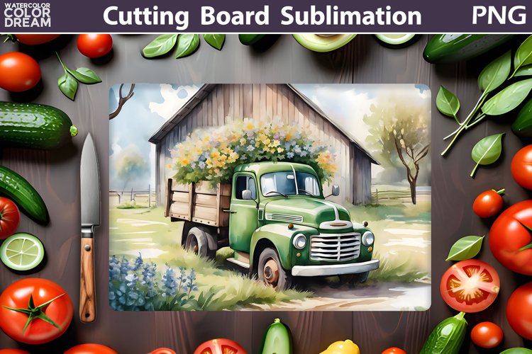 Spring Cutting Board | Kitchen Cutting Board example image 1