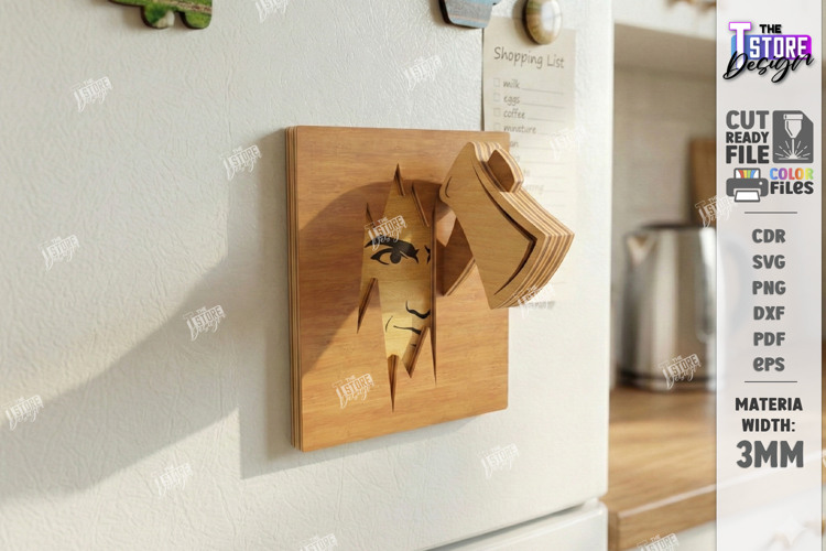 True Crime Laser Cut | Fridge Magnets | Horror & Mystery SVG