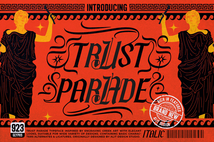 Trust Parade Typeface