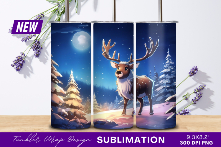 Reindeer Clipart Image 13