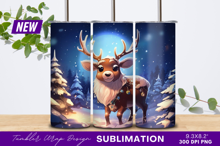 Reindeer Clipart Image 11