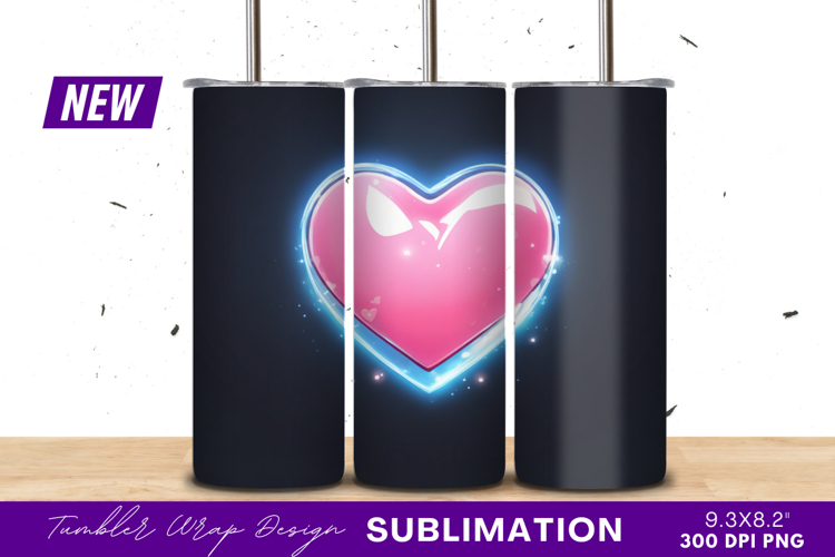 Blue Heart Clipart Image 20
