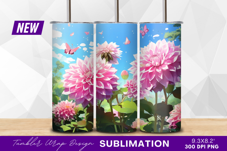 Pink Flowers Clipart Image 15