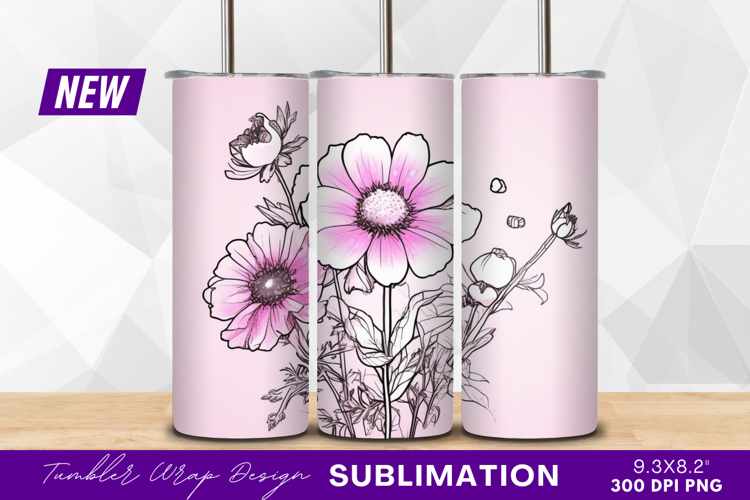 Flower Drawing Png Image 9