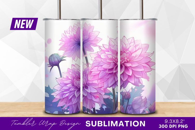 Purple Flower Clipart Image 21
