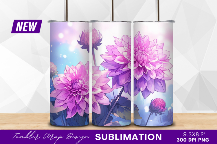 Purple Flower Clipart Image 11