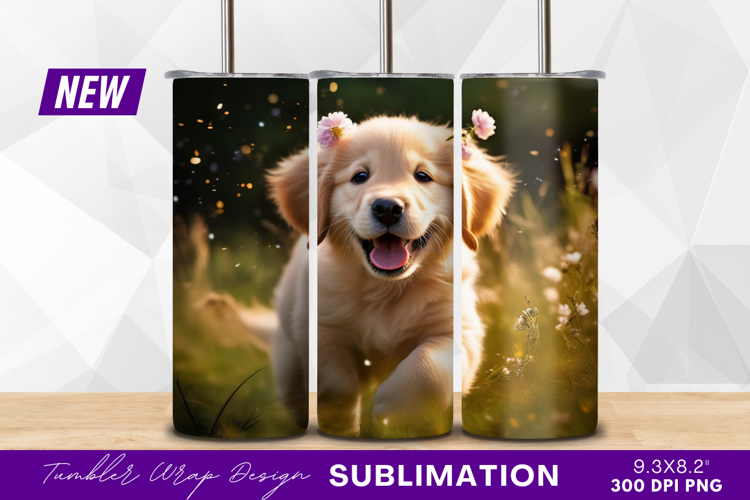 Golden Retriever Clipart Image 3