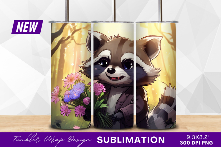 Raccoon Illustration Image 18