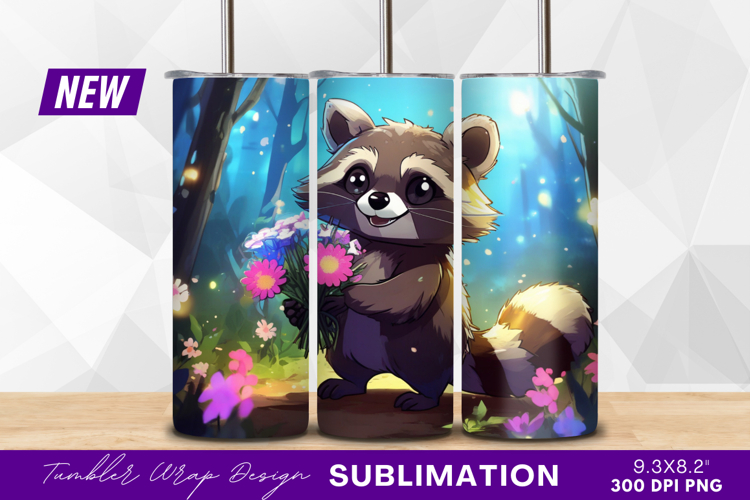 Raccoon Illustration Image 16