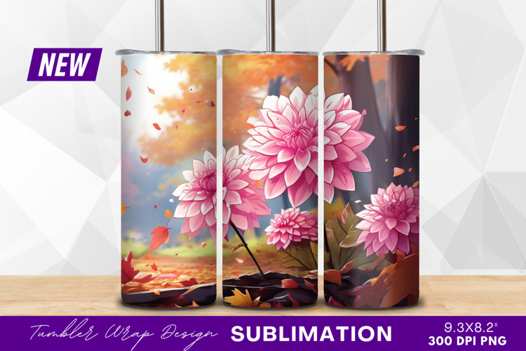 Pink Flowers Clipart Image 13