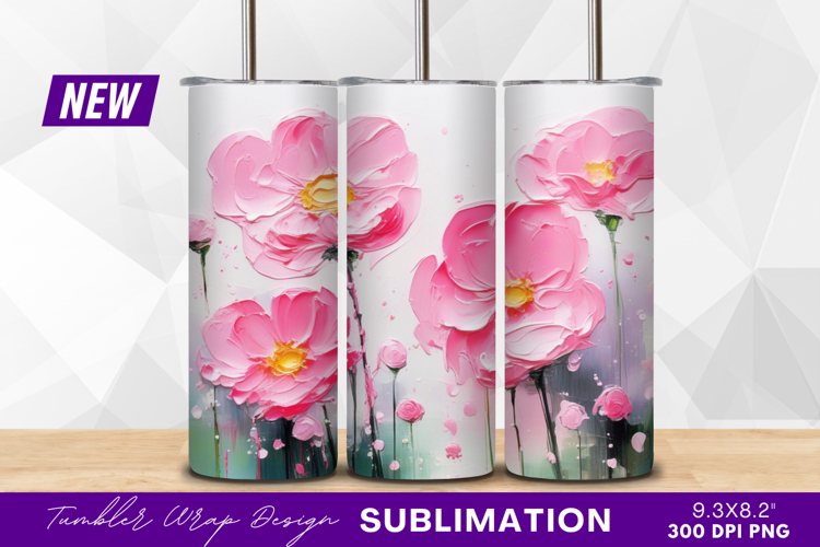 Pink Flowers Clipart Image 10