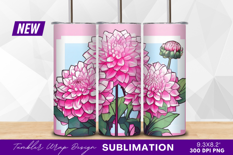 Pink Flowers Clipart Image 23