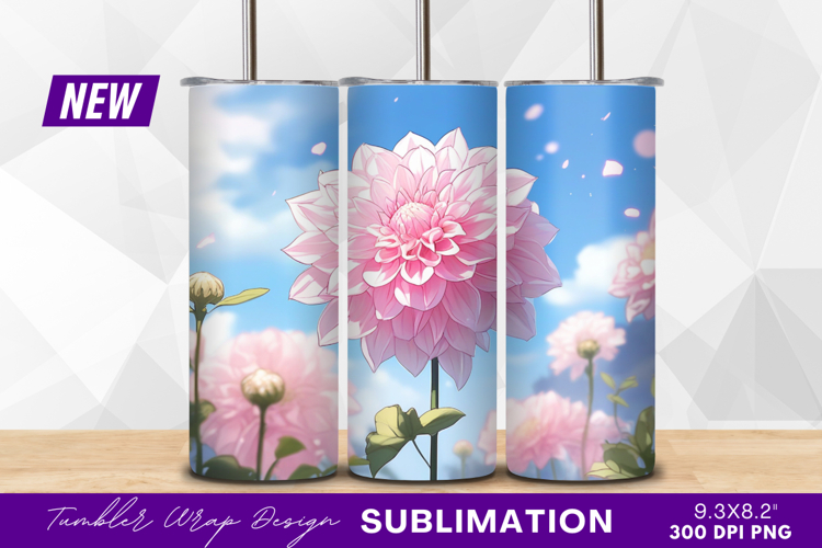 Blue Flowers Clipart Image 24