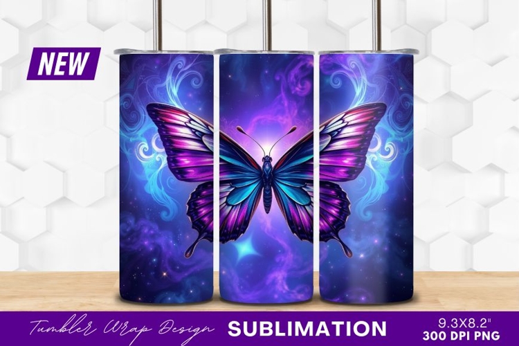 Blue Butterfly Clipart Image 7