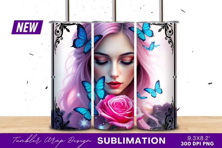 Pink Butterfly Clipart Image 21