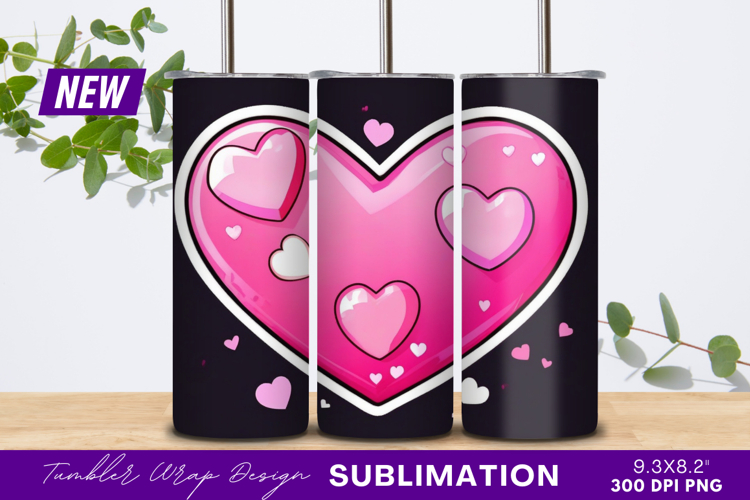 Pink Heart Png Image 19