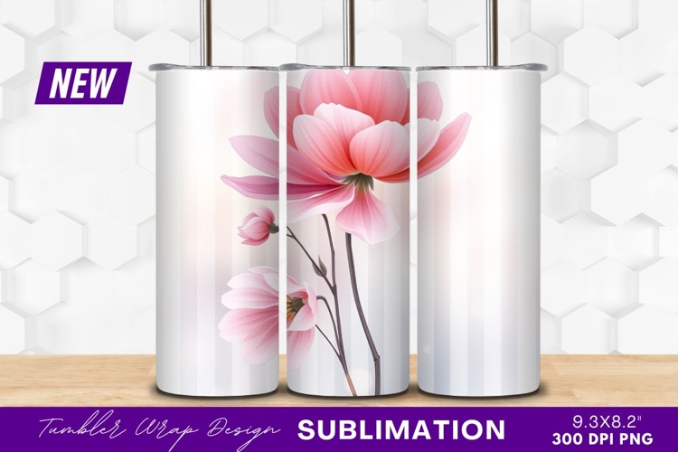 Pink Flowers Clipart Image 11