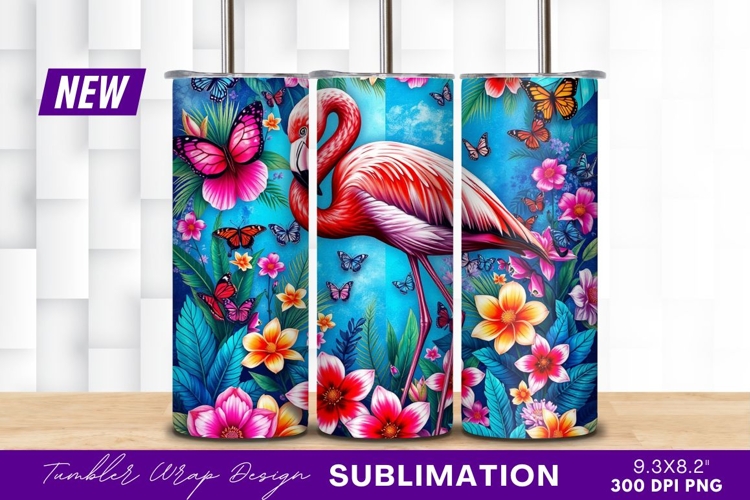 Flamingo Clipart Image 24