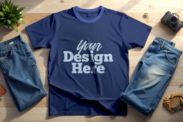 T-shirt oversize mockup