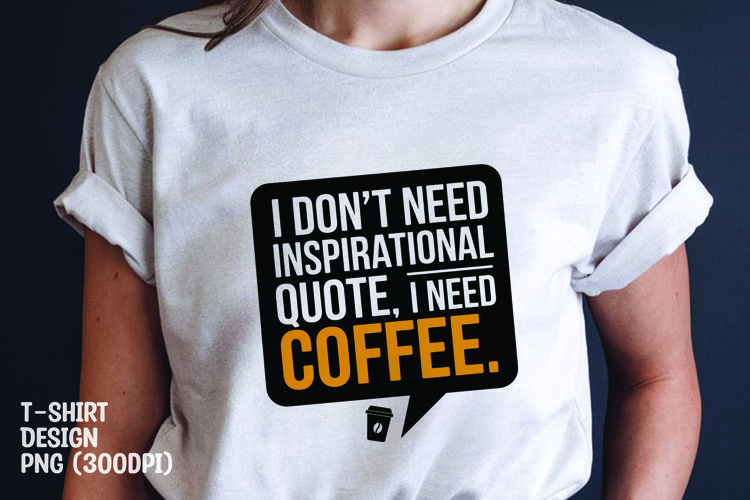 Coffee tshirt sublimation png example image 1