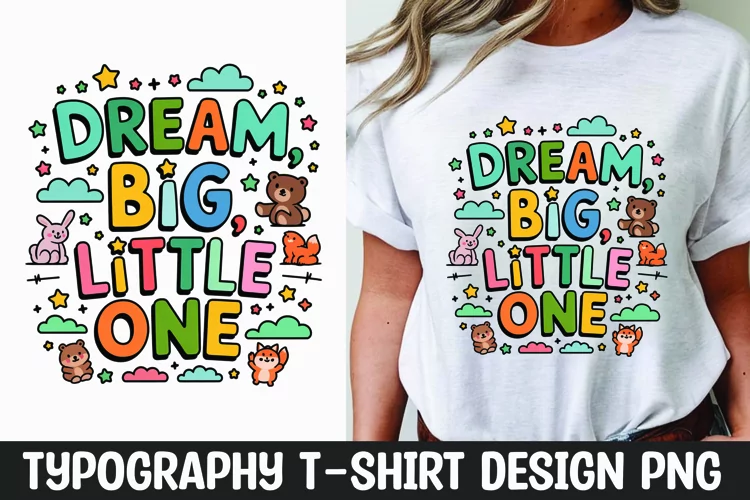 Kids quote t-shirt sublimation design