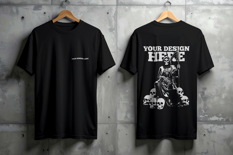 T-shirt oversize mockup