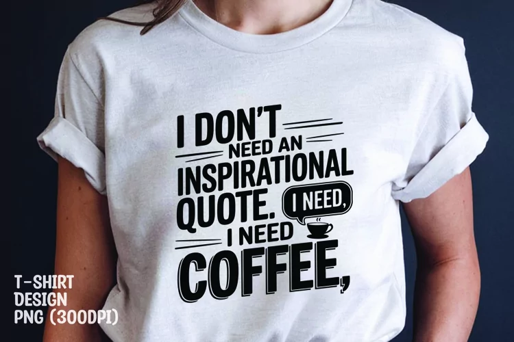 Coffee tshirt sublimation png