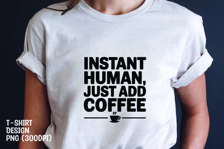 Coffee tshirt sublimation png