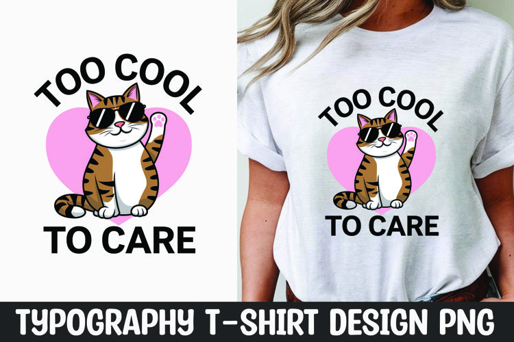 Sarcastic cat quote t-shirt sublimation design