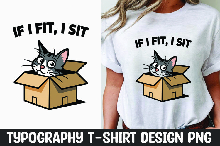 Sarcastic cat quote t-shirt sublimation design