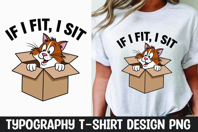 Sarcastic cat quote t-shirt sublimation design