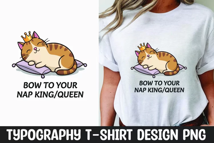 Sarcastic cat quote t-shirt sublimation design