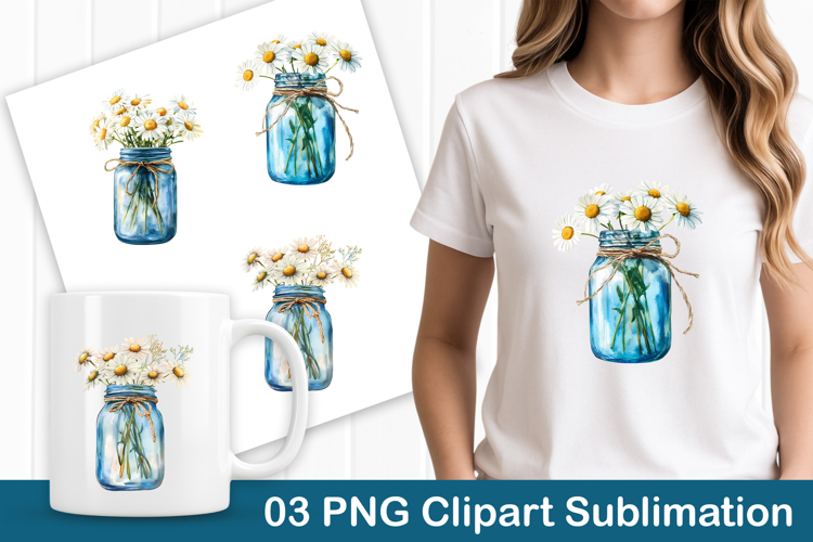 Mason Jar Clipart Image 18