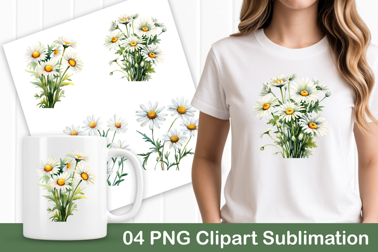 Daisy With Stem SVGs