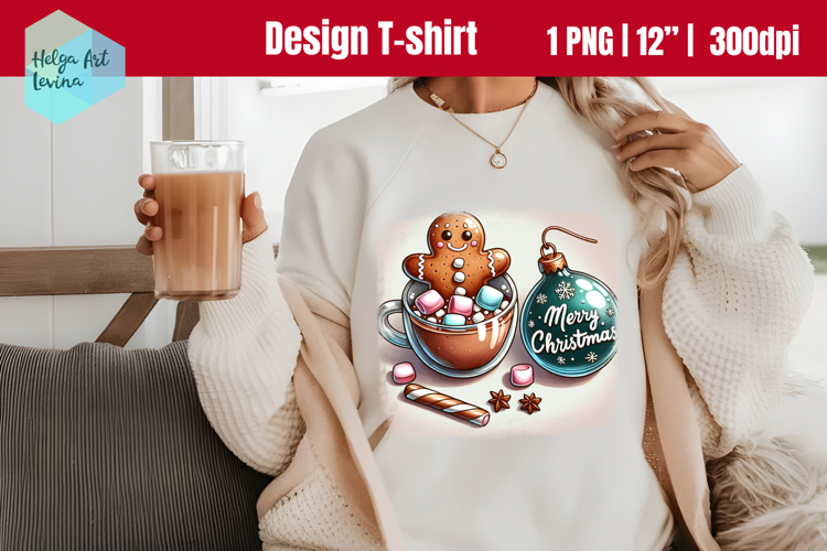 Christmas Sublimation T-shirt PNG