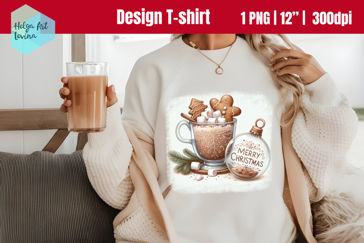 Christmas Sublimation T-shirt PNG