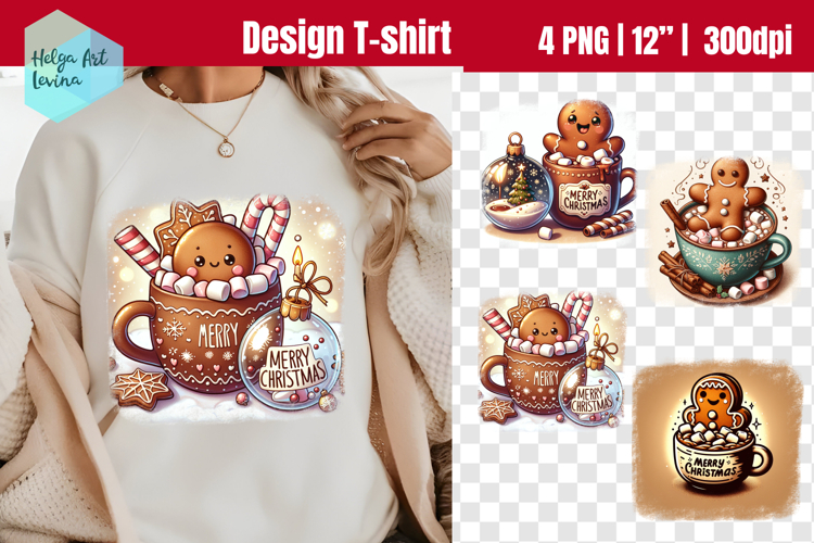 Christmas Sublimation T-shirt PNG