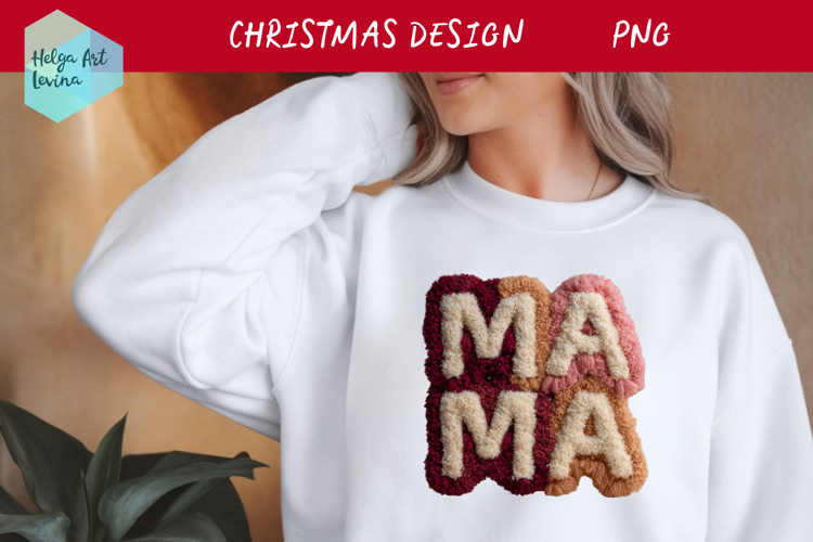 Latch Hook Yarn Christmas| Mama PNG