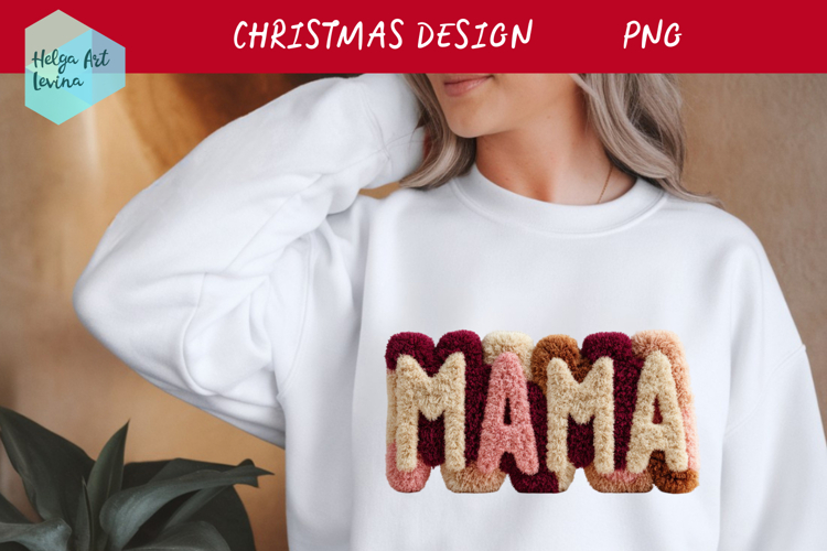 Latch Hook Yarn Christmas| Mama PNG