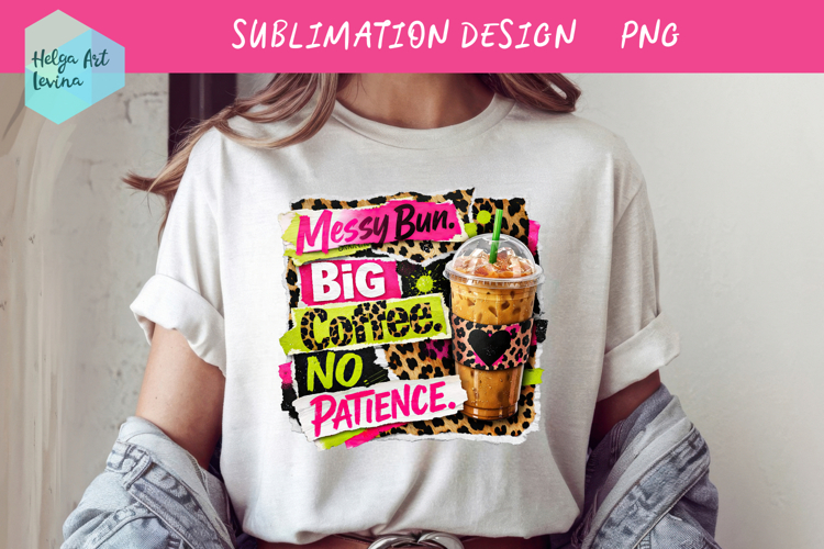 Coffee Mom Life Quote Collage. Clipart PNG