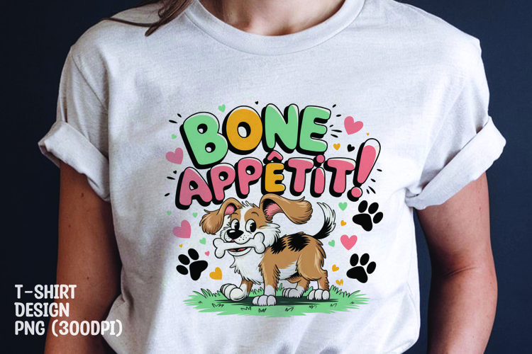 Dog sarcastic tshirt sublimation design example image 1