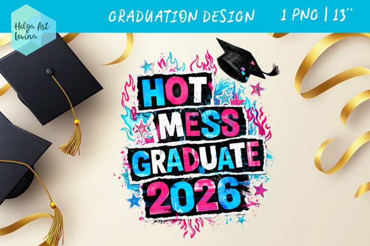 Graduation 2026 Quote Collage. Clipart PNG