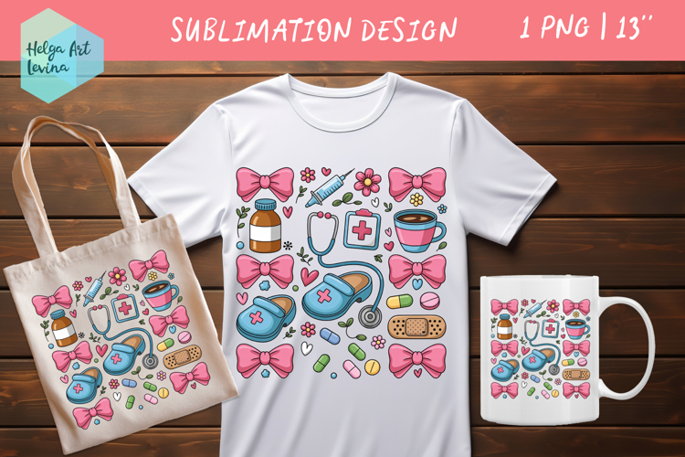 Clipart Nurse | Design sublimation