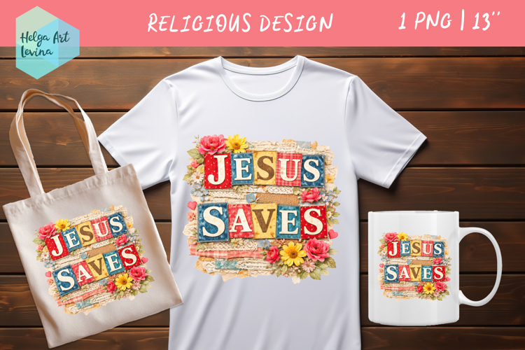 Religious Quote Collage. Clipart PNG