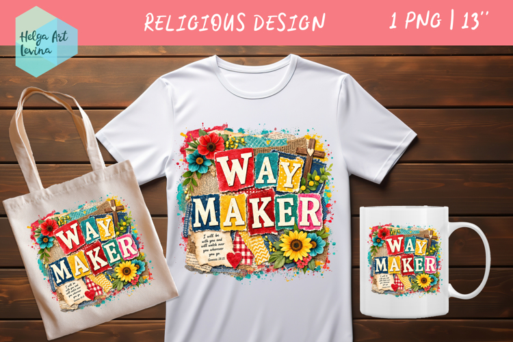 Religious Quote Collage. Clipart PNG