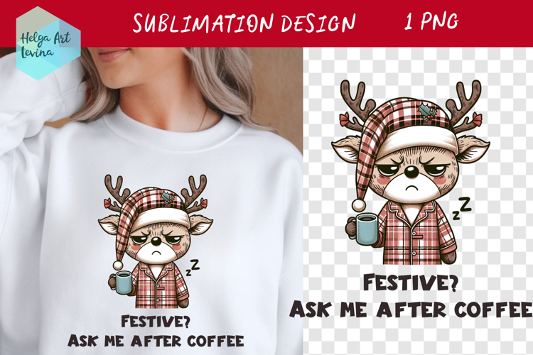 Grumpy Christmas animal, Sarcastic quotes | T-Shirt designs