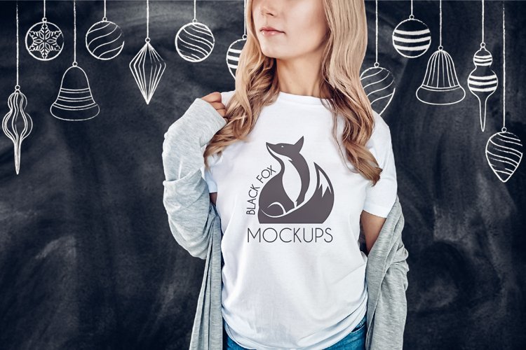 White Tshirt Mockup
