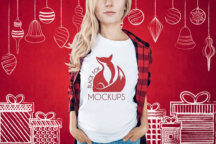 White Tshirt Mockup