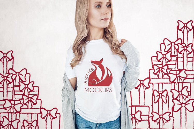 White Tshirt Mockup
